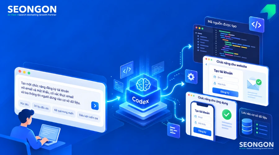 Codex viết code từ yêu cầu tự nhiên