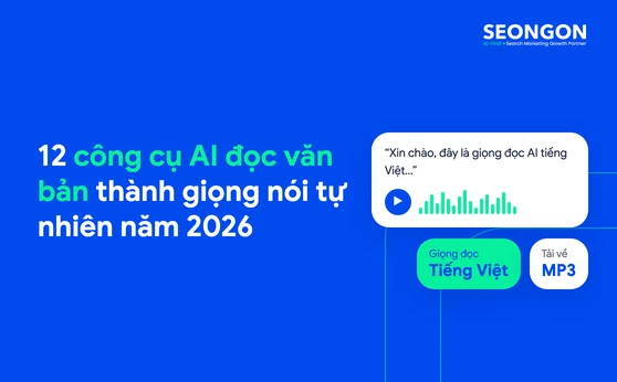 12 công cụ AI đọc văn bản thành giọng nói tự nhiên năm 2026