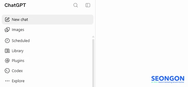 Giao diện tích hợp Projects, Tasks và Plugins trên ChatGPT
